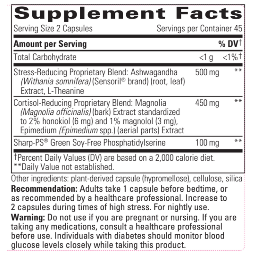 Cortisol Manager® Allergen Free 90ct