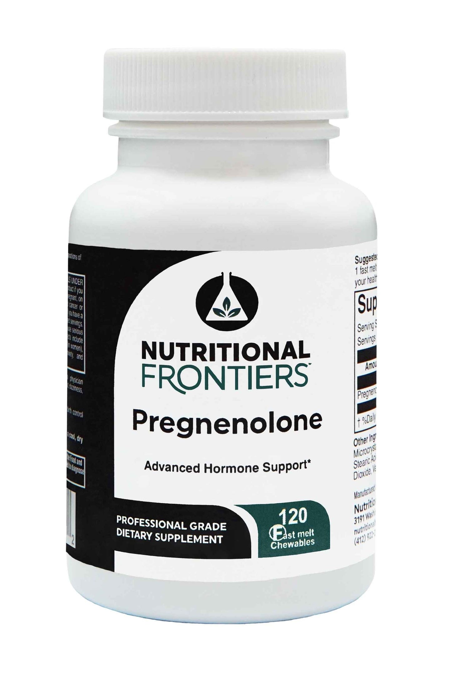 Pregnenolone 25 mg 120 ct.