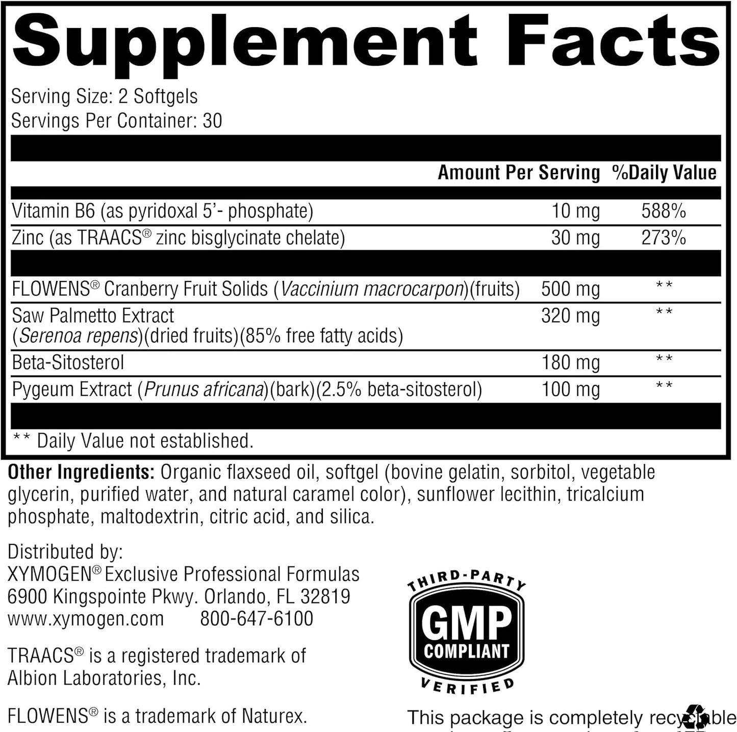 Prostate FLO™ 60 Softgels