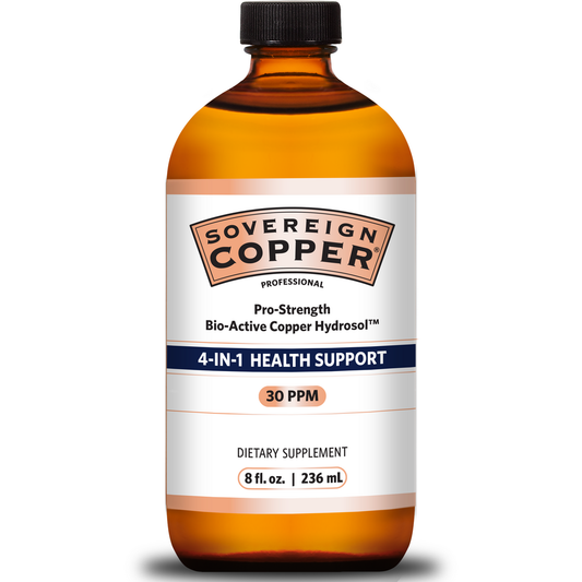Sovereign Copper Pro-Strength Bio-Active Copper Hydrosol 8oz