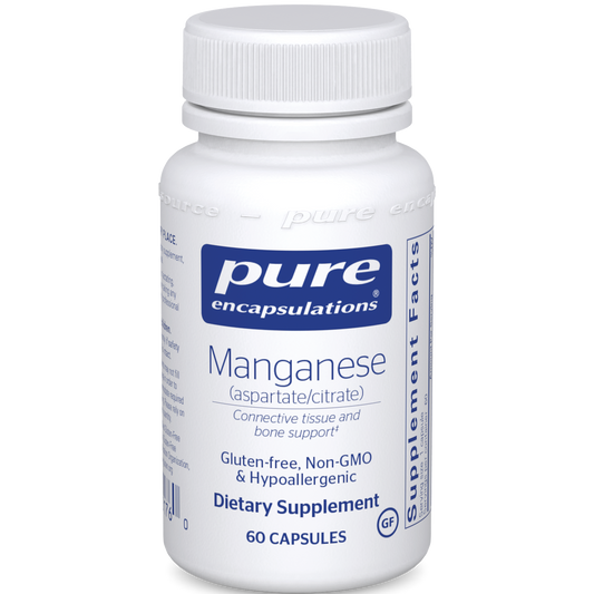 Manganese (aspartate/citrate) 60 caps