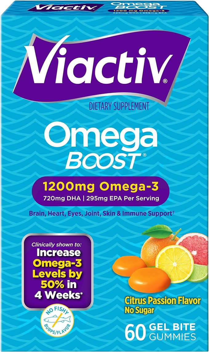 Viactiv Omega Boost 60 chews