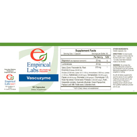 Vascuzyme 90ct