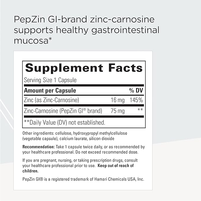 Zinc-Carnosine 60 caps