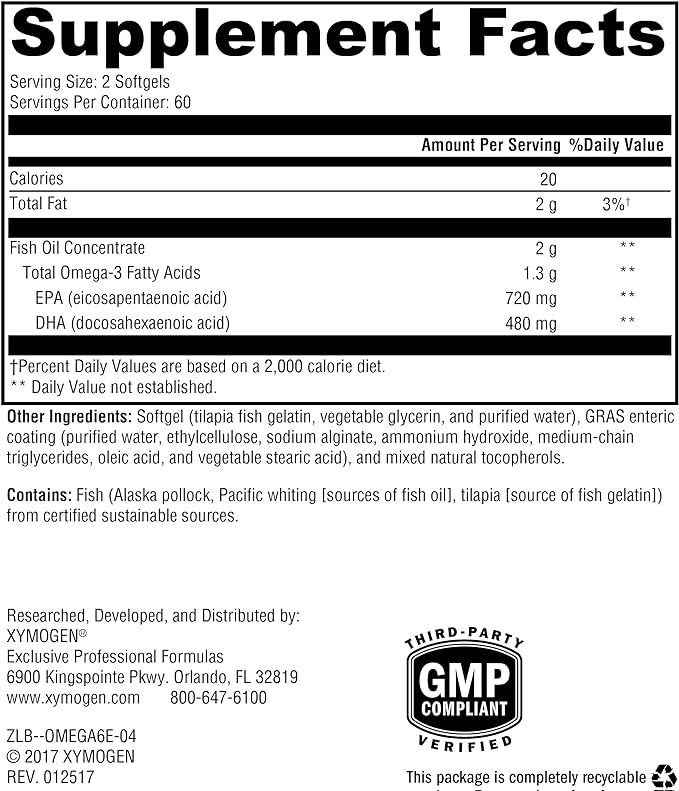 OmegaPure PRM 60 Softgels