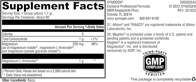 OptiMag® Neuro Unflavored 60 Servings